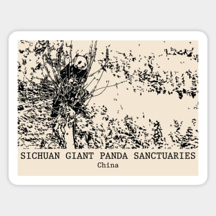 Sichuan Giant Panda Sanctuaries - China Sticker